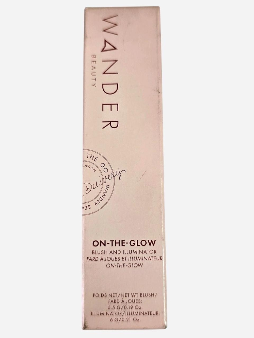 Wander Beauty On-The-Glow Blush/Illuminator Duo in Strawberry Fields & Nude Glow